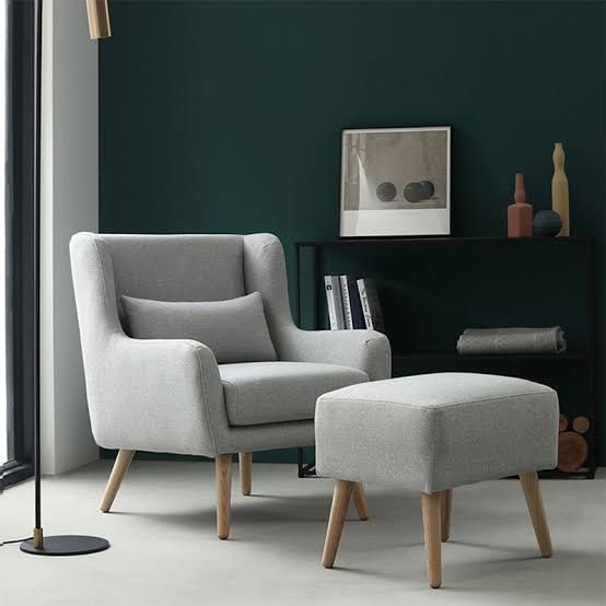 Osman Accent Chair+Stool(Colour Option) (Lagos,IB,Ogun)