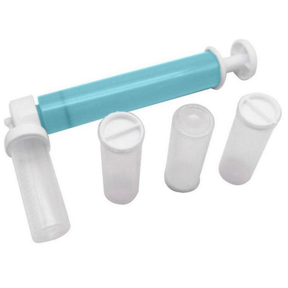 1 Set Cake Airbrush Manual DIY Plastic Pastry-Light Blue