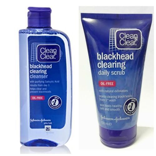 Blackhead Clearing Oil-Free Cleanser + Daily Scrub Set