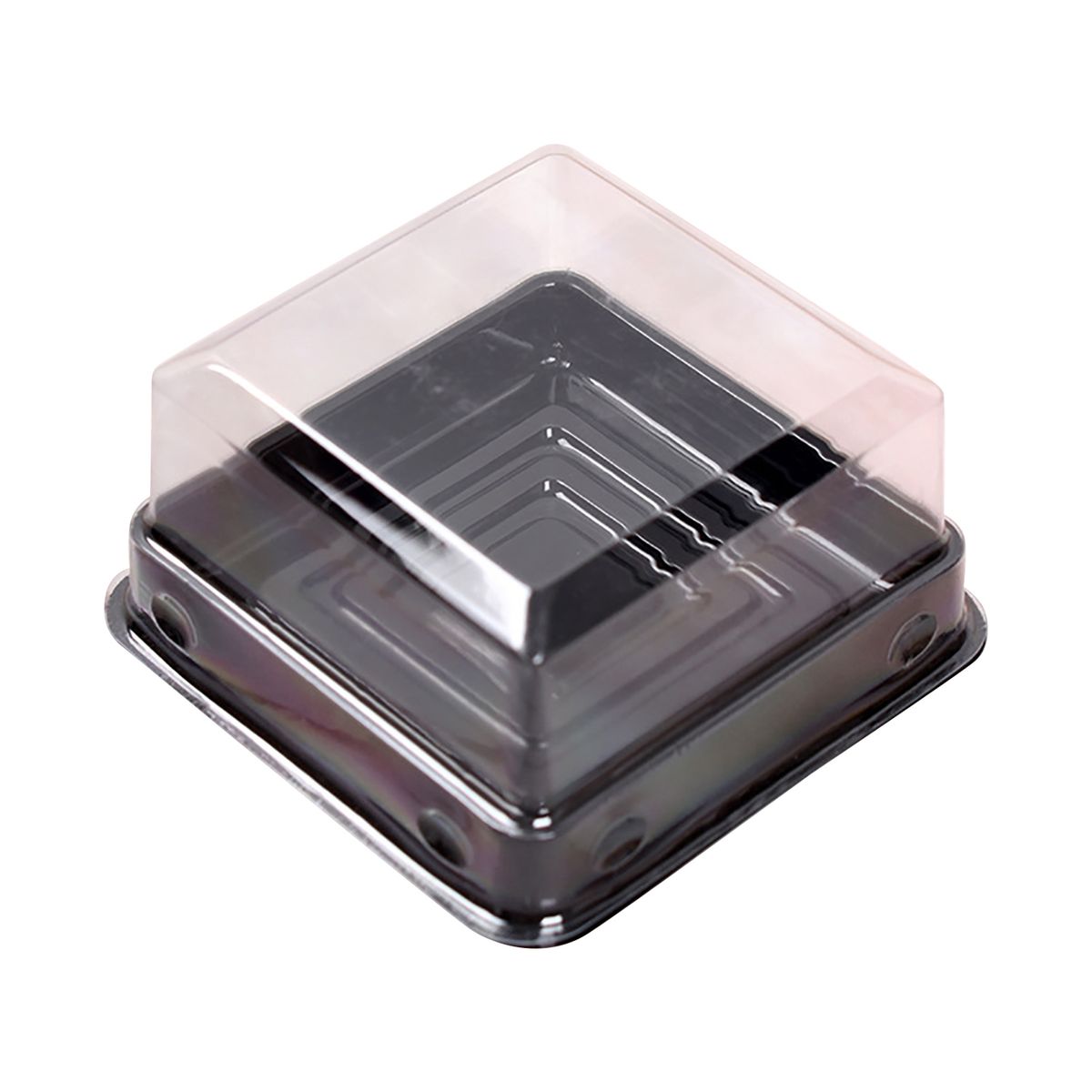 50Pcs Moon Cake Box Easy To Carry Cake Box Black