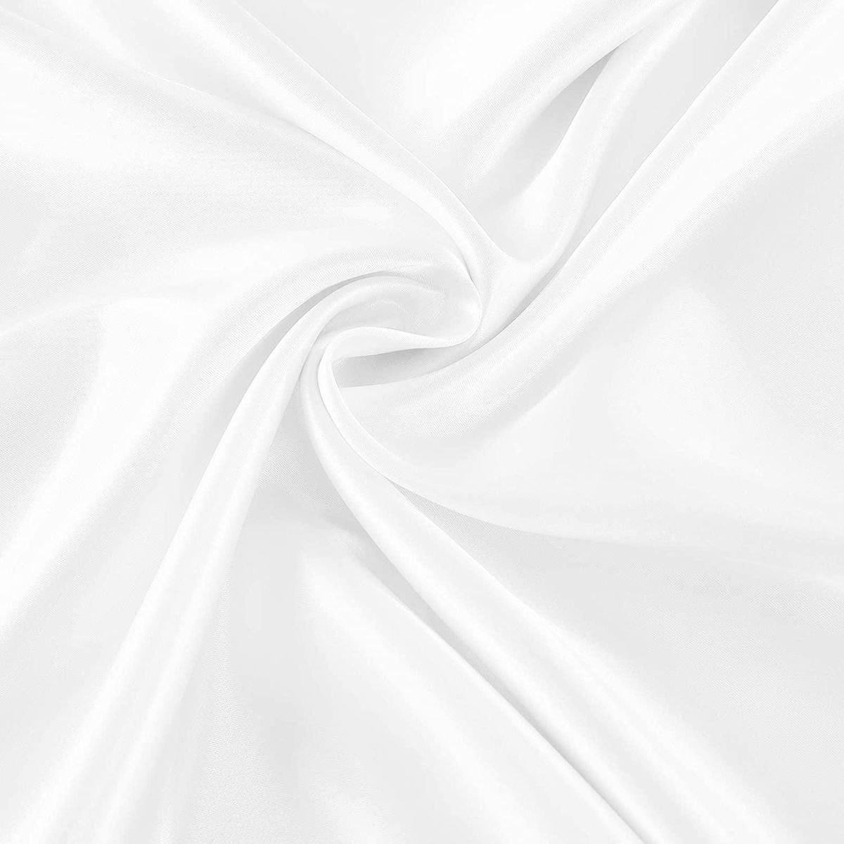 for Hair and Silk Pillowcase White Soft Pillow Cases 4 Pack