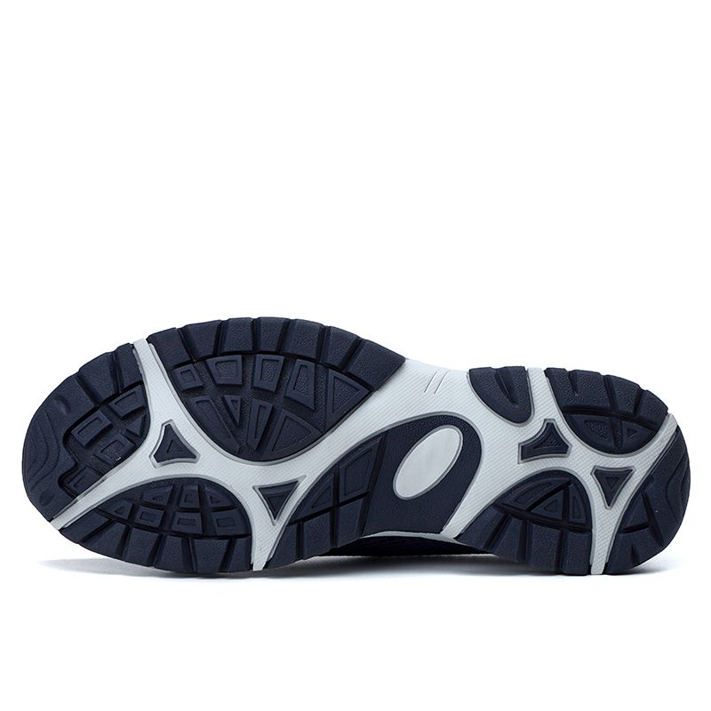 Outdoor Hiking Shoes Men's Fashion Sneakers Size 45 46 Summer Breathble Climbing Trekking Shoes Male Sport Sneakers Slip On Wear-resistant Travel Walking Footwear Quick Drying Water Shoes Blue
