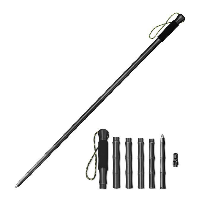 Lightweight Trekking Poles Adjustable Walking Stick Outdoor Gray
