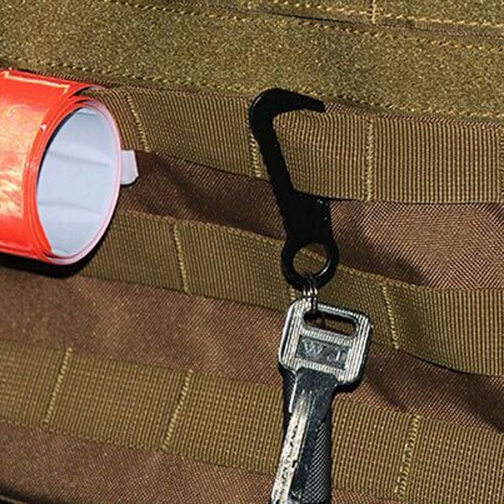 Outdoor Survival  Multi Tool Bottle Opener Carabiner  Hook Keyring