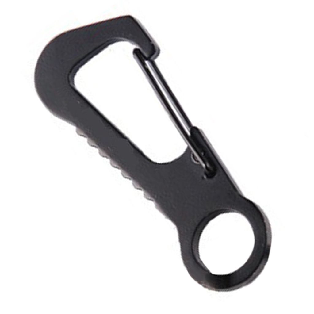Outdoor Survival  Multi Tool Bottle Opener Carabiner  Hook Keyring