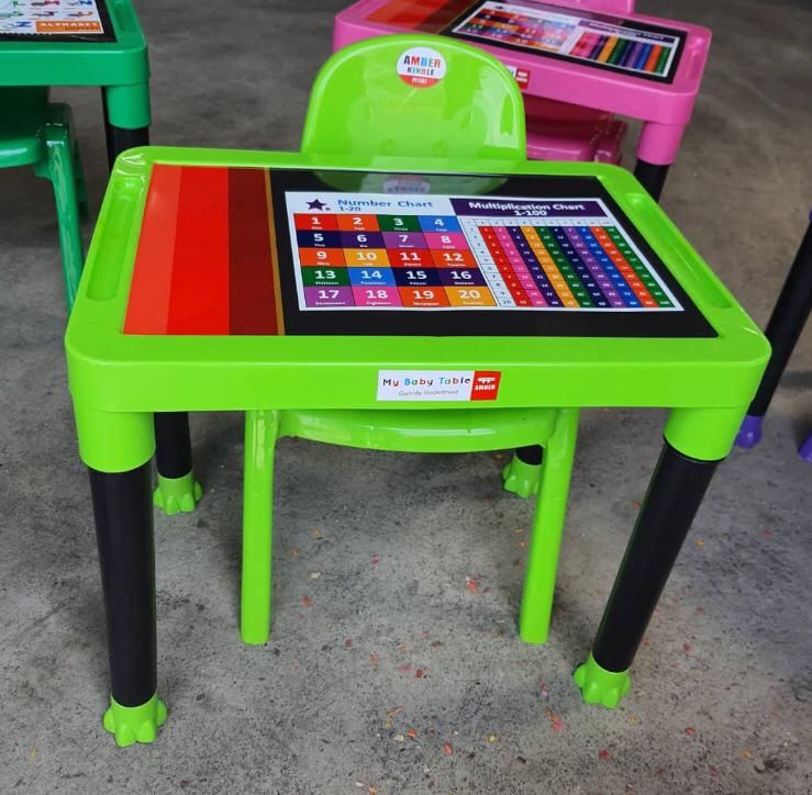 Unisex Children's, Kids, Table & Chair