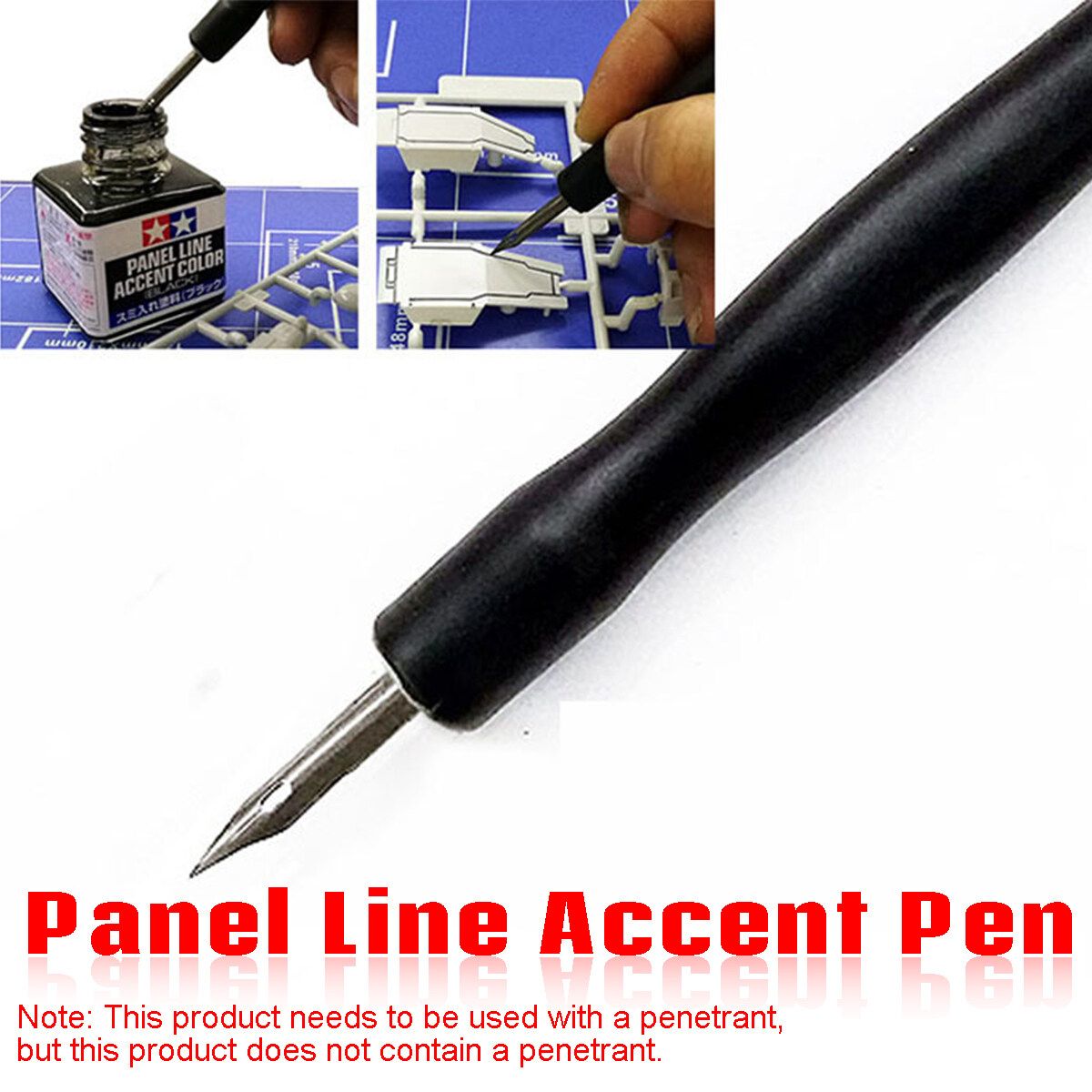 Panel Line Accent Pen Assembly Model Tool Avoid Scrubbing Infiltration Line 18cm