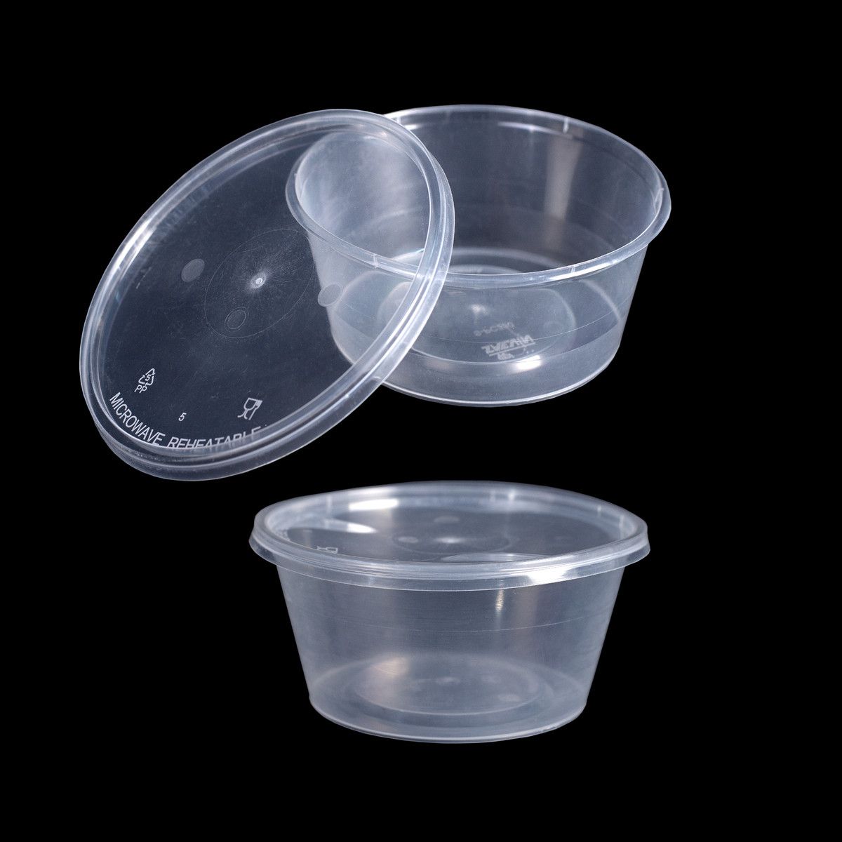Takeaway 350ml Container - Transparent Cover