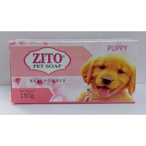 Pet Baby Powder Tick And Flea Bath Soap For Puppy