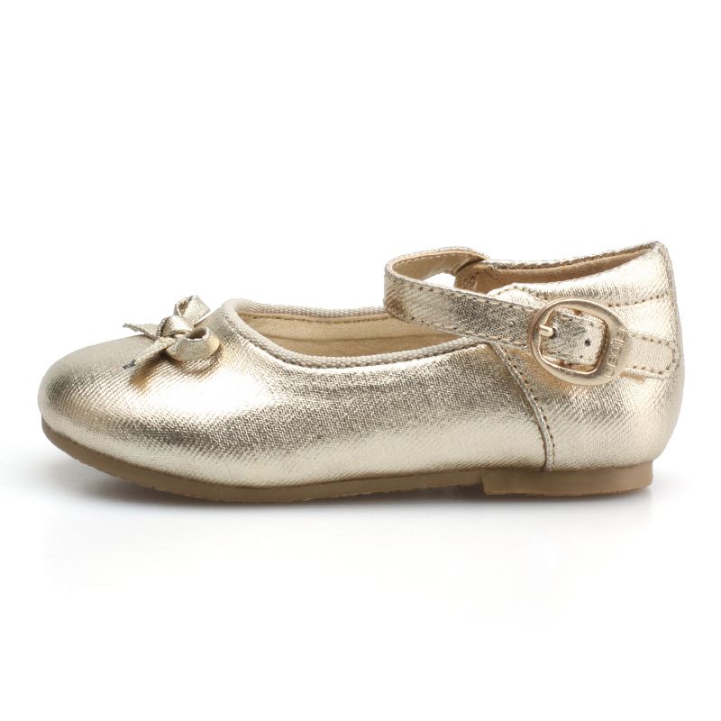 Gold Party Shoes For Baby Girls