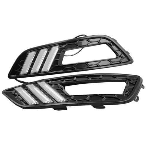 2Pcs For Ford 15 Focus Modified LED Daytime Running Lights