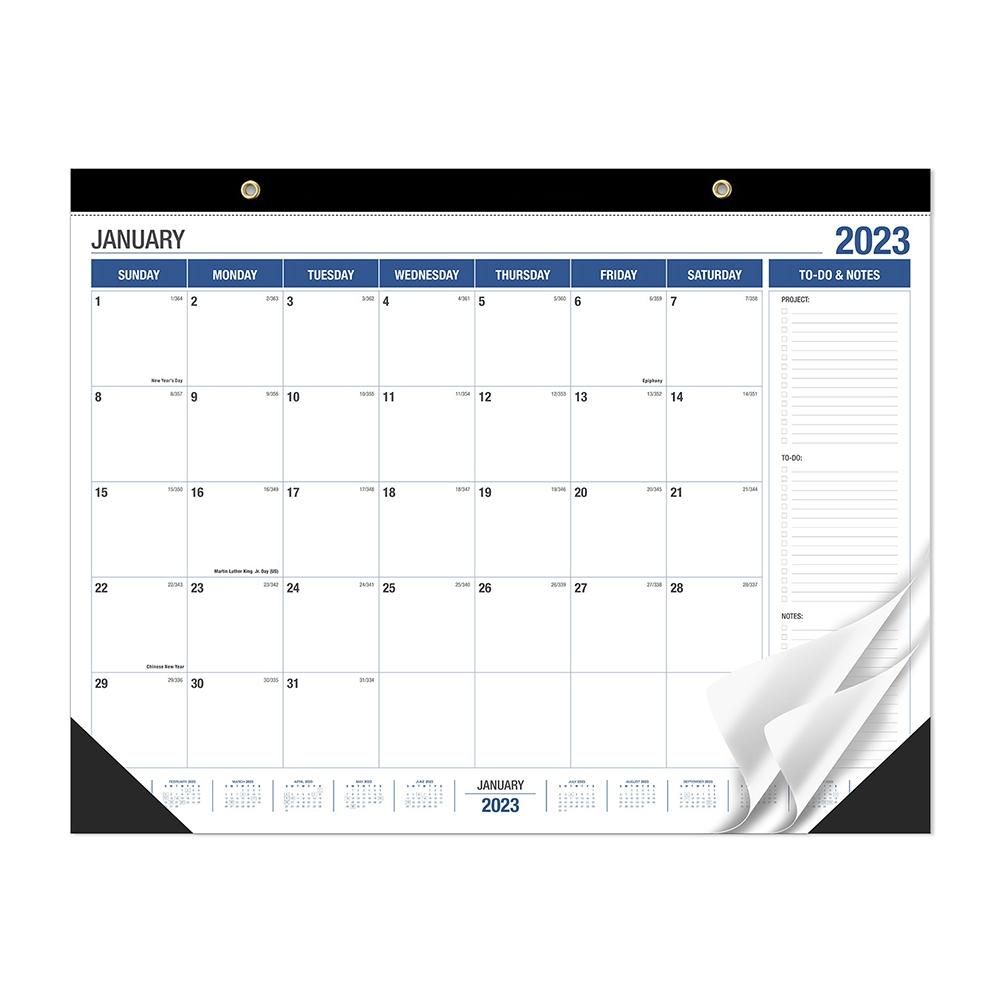 2023 Desk Calendar-18 Months Desktop Calendar 17 X 22 Inches