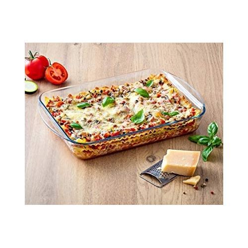 Essentials 3.7L Baking & Freezing Borosilicate Glass 40x28cm