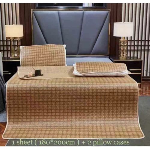 Double Bed Bamboo Sheet+2 Pillow Cases