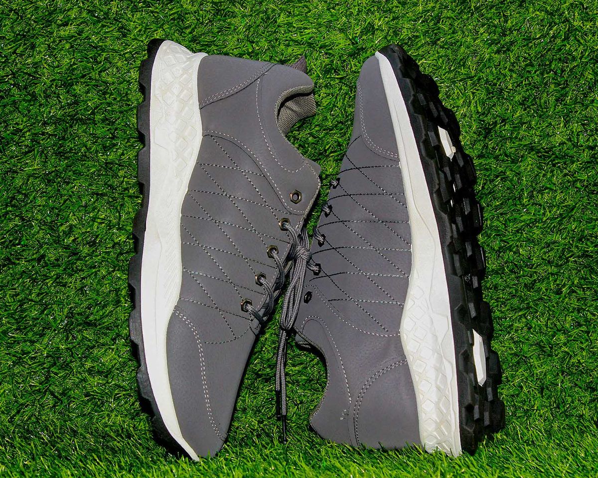 Men Unisex Fashion Sport Casual Sneakers Shoe-Grey