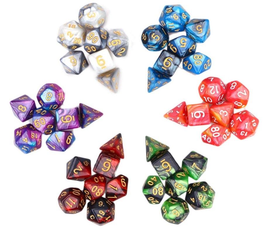 Cross-border Cargo Lake TRPG Multi-faceted Dice Combination