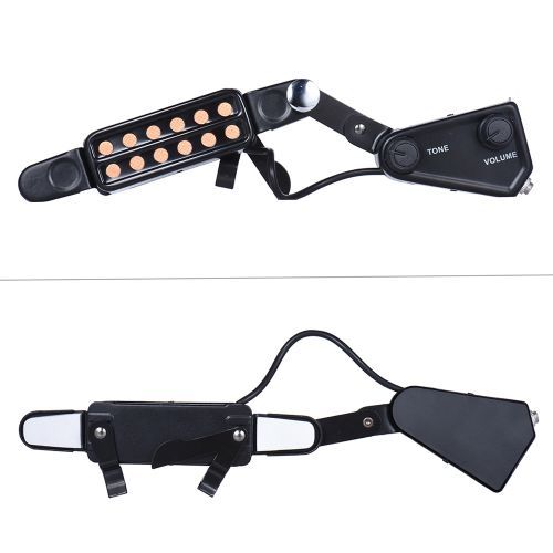 12-hole Acoustic Guitar Sound Hole Pickup Magnetic