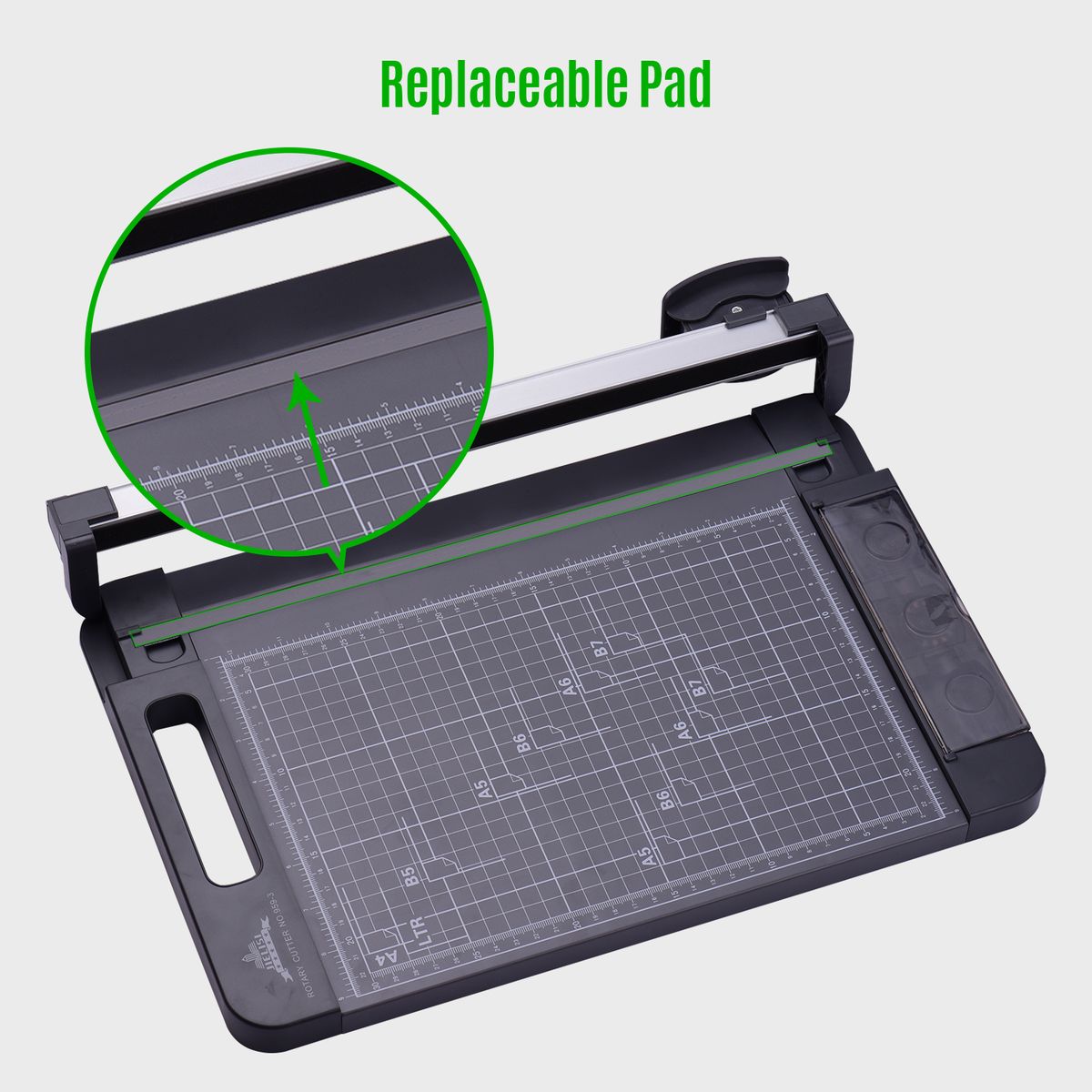 3-in-1 Paper Trimmer Multi-Functional A4 Paper