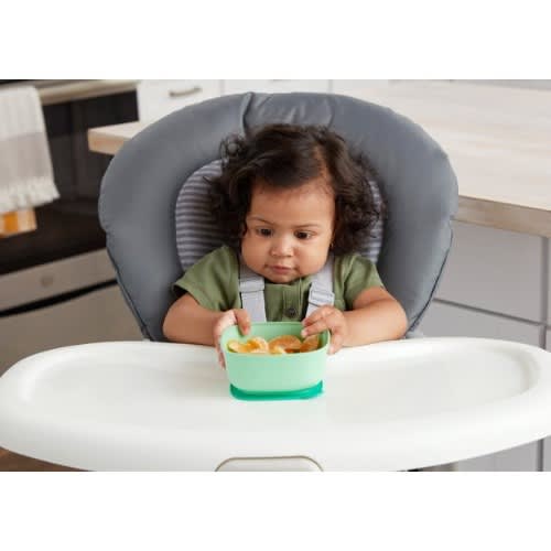 B.P.A Free Sunction Baby Bowl With Lid - 2 Pack - Assorted Colors