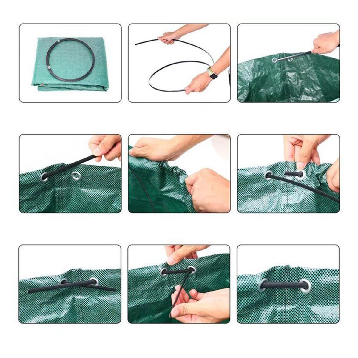 Garden Bag Garden Plants Leaf Collection Storage Garbage Bag