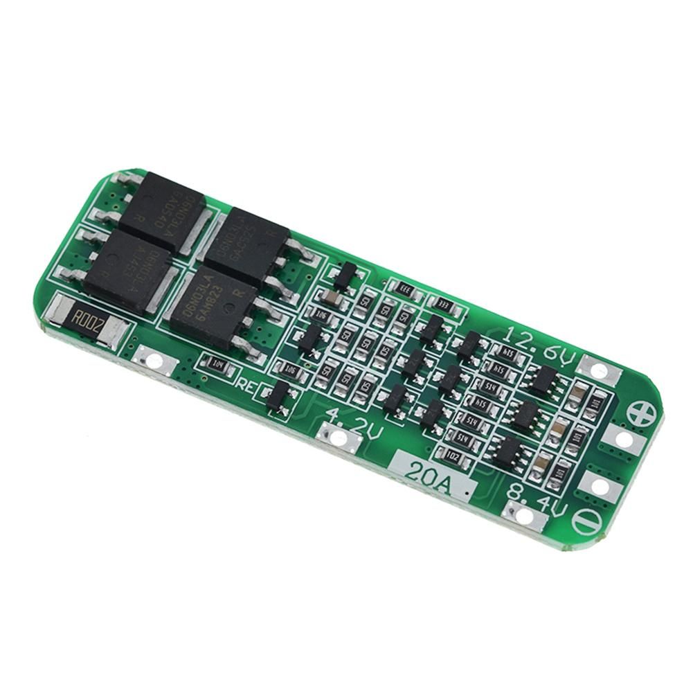 10Pcs 3S 20A BMS 18650 Li-Ion Lithium Battery Charger Module BMS Protection Board PCB 11.1V 12V 12.6V Module