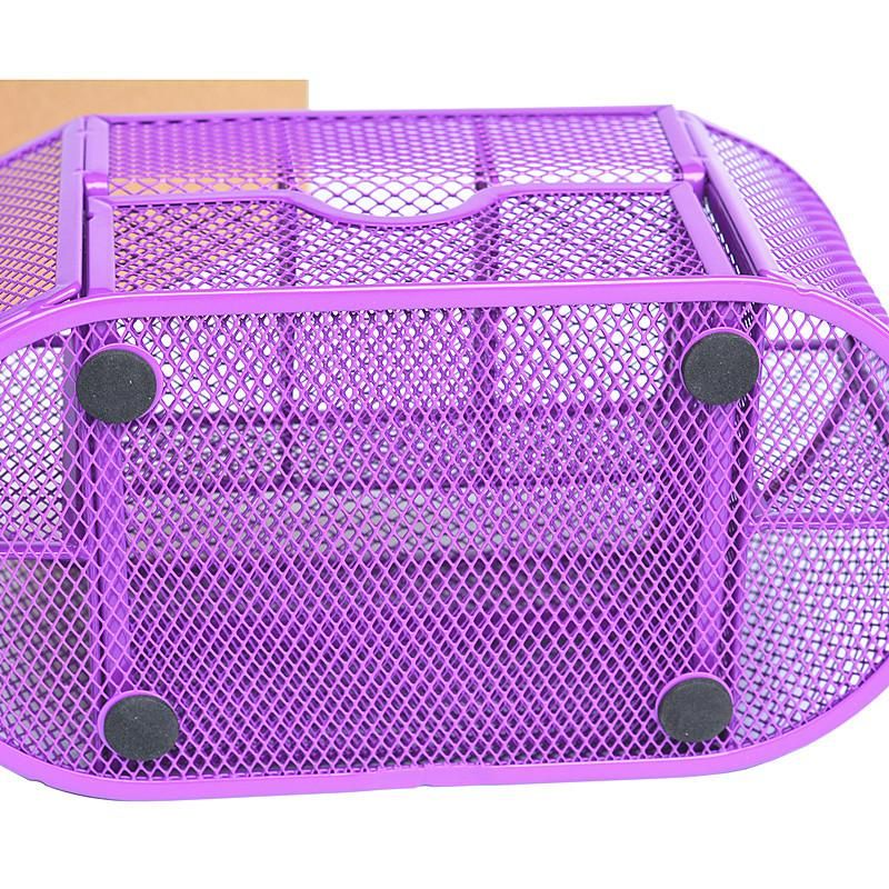 Metal Penalty Organizer Mesh Desk Organizer Table 9 Grids Design Storage Box Drawer Pencil Pen Holder For Neatening Tools