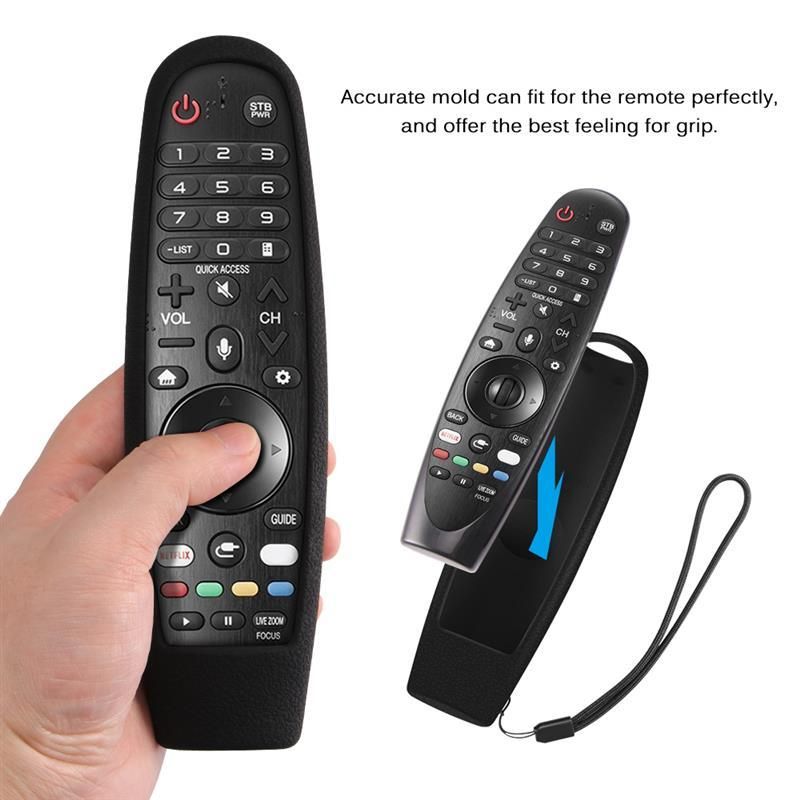 Suitable For LG / SAMSUNG AN-MR6 Magic Remote Control Set Smart OLED Washable TV Protection Silicone Sleeve Shockproof