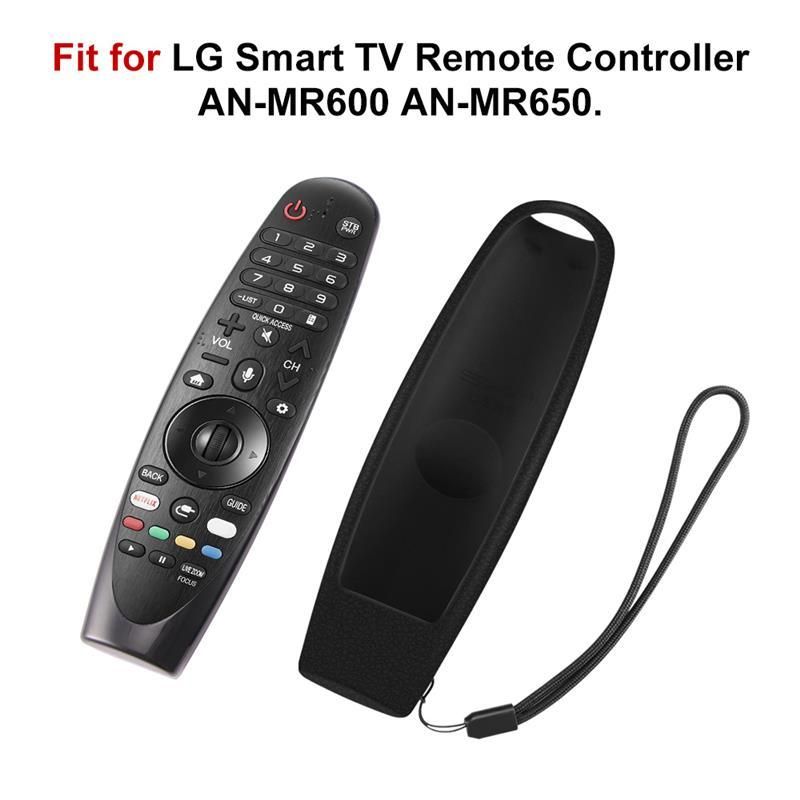 Suitable For LG / SAMSUNG AN-MR6 Magic Remote Control Set Smart OLED Washable TV Protection Silicone Sleeve Shockproof