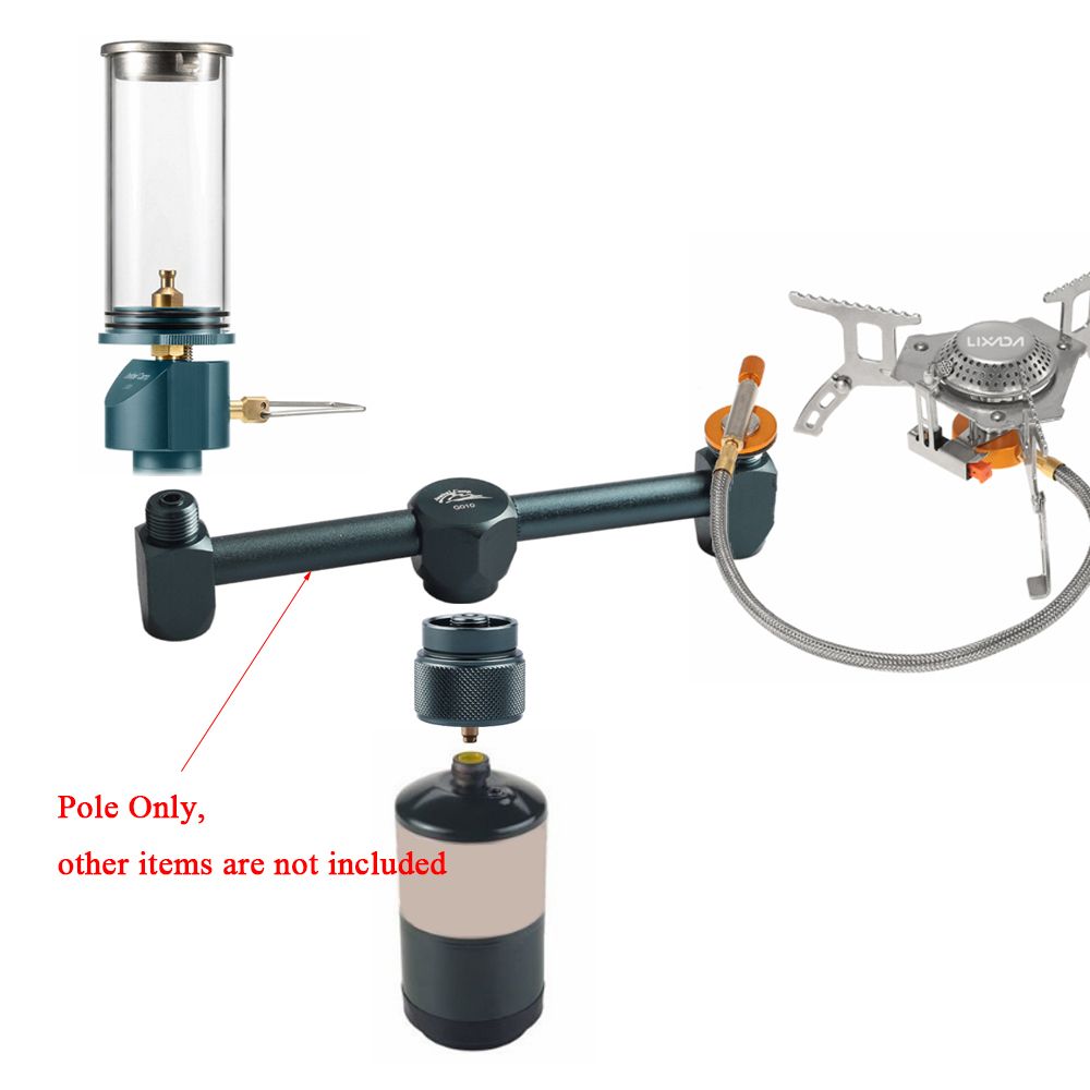 Camping Stove Splitter Lindal Valve Propane Tank Adapter For