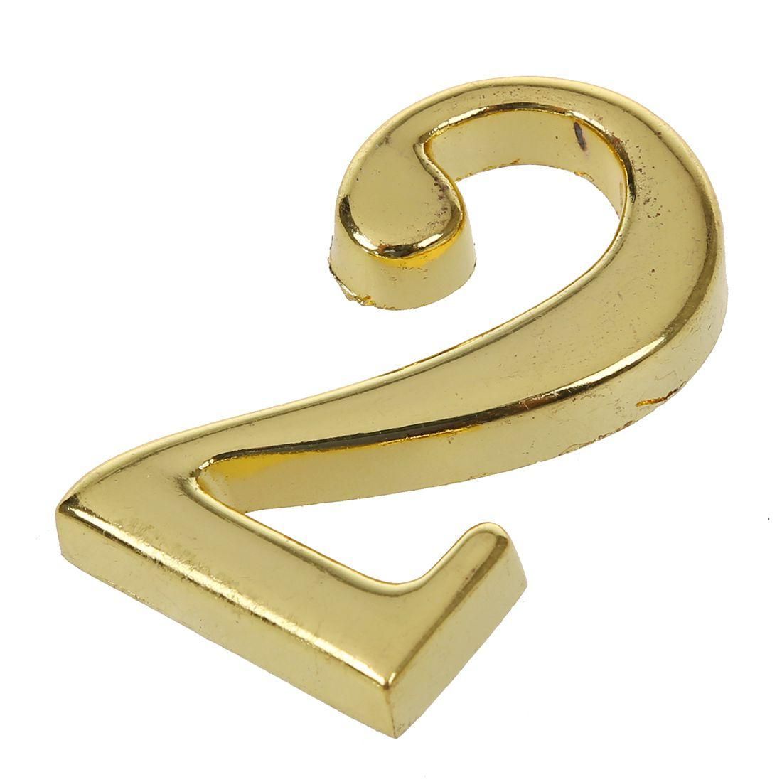 Gold House Hotel Door Address Plaque Number Plate Sign