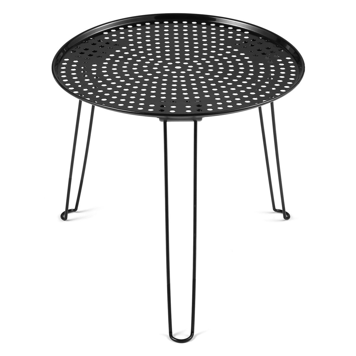 Outdoor Picnic Table Folding Round Table For Garden Camping