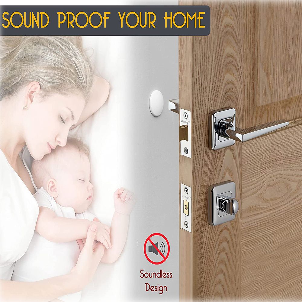 Silica Door Stopper Prevent Damage Wall Protector
