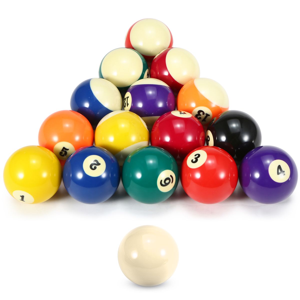 57.2mm Adult Billiard Ball Pool Ball Set Full Size American