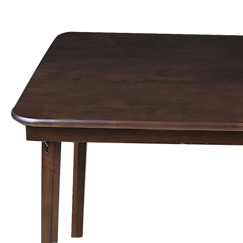 STAKEMORE Straight Edge 32" Square Folding Table