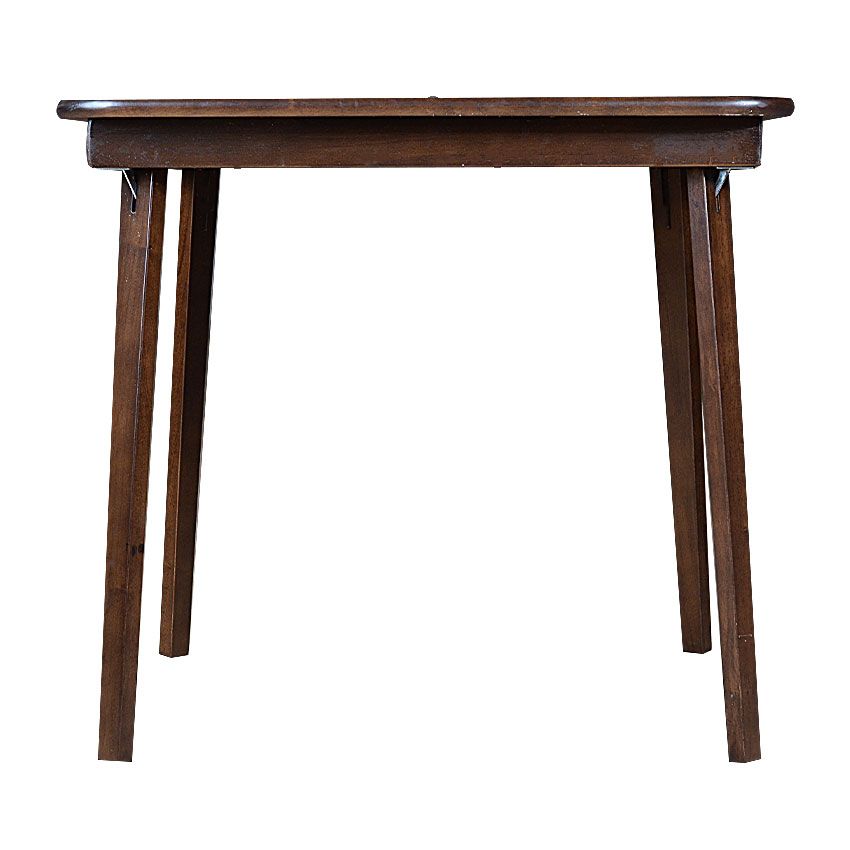 STAKEMORE Straight Edge 32" Square Folding Table
