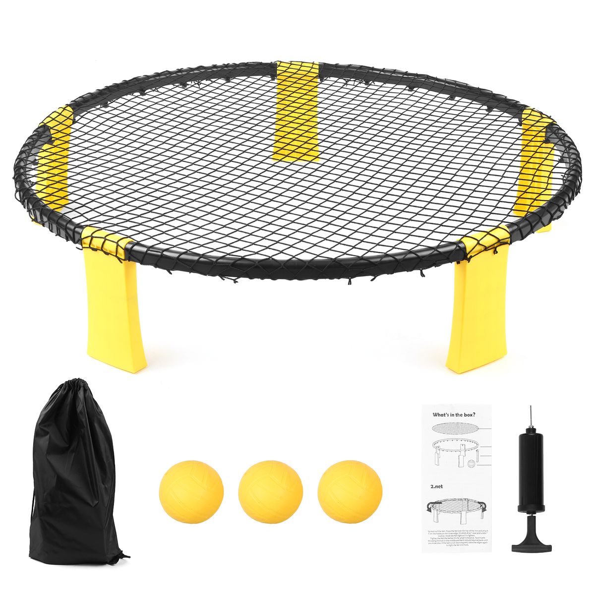 Mini Beach Volleyball Game Set Team Sports Beach Volleyball
