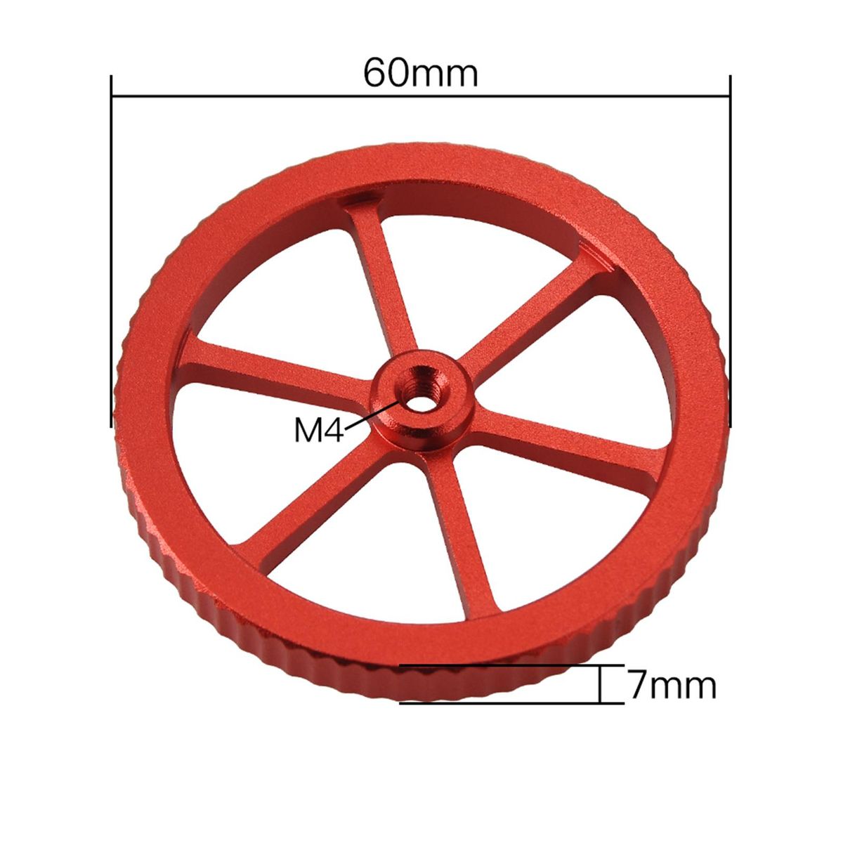 TWO TREES 3D Printer Parts & Accessories Upgraded All Metal Extruder and 4PCS Hand Twist Leveling Nut Diameter 60mm with 4pcs Heated Bed Springs for Creality Ender-3/Ender-3 Pro/ CR-10 Series 3D Printer