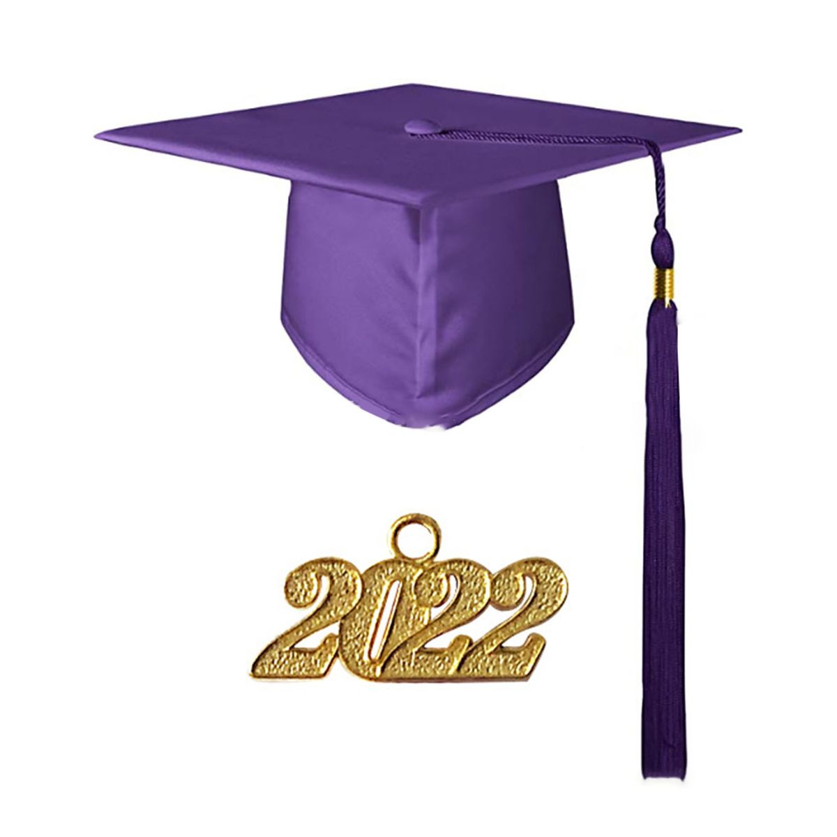 Memorable Eye-catching Graduation Cap Fabric-Purple