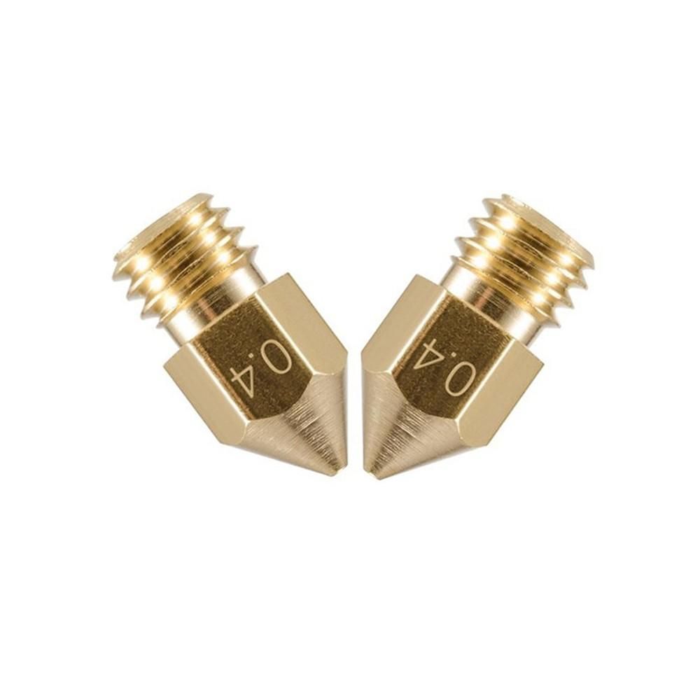 Anet  15Pcs/Pack 0.4mm Brass Nozzle Extruder Print Head + Heater Block Hotend + 1.75mm Throat Tubes Pipes for Anet A8 A6 Ender 3 3D Printer Accessories