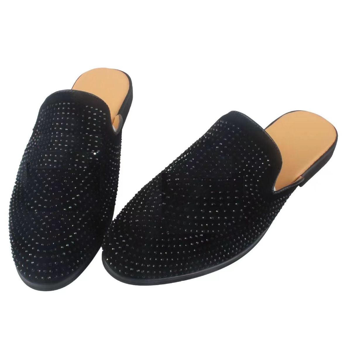 Emilio Half Shoes Mules - Black