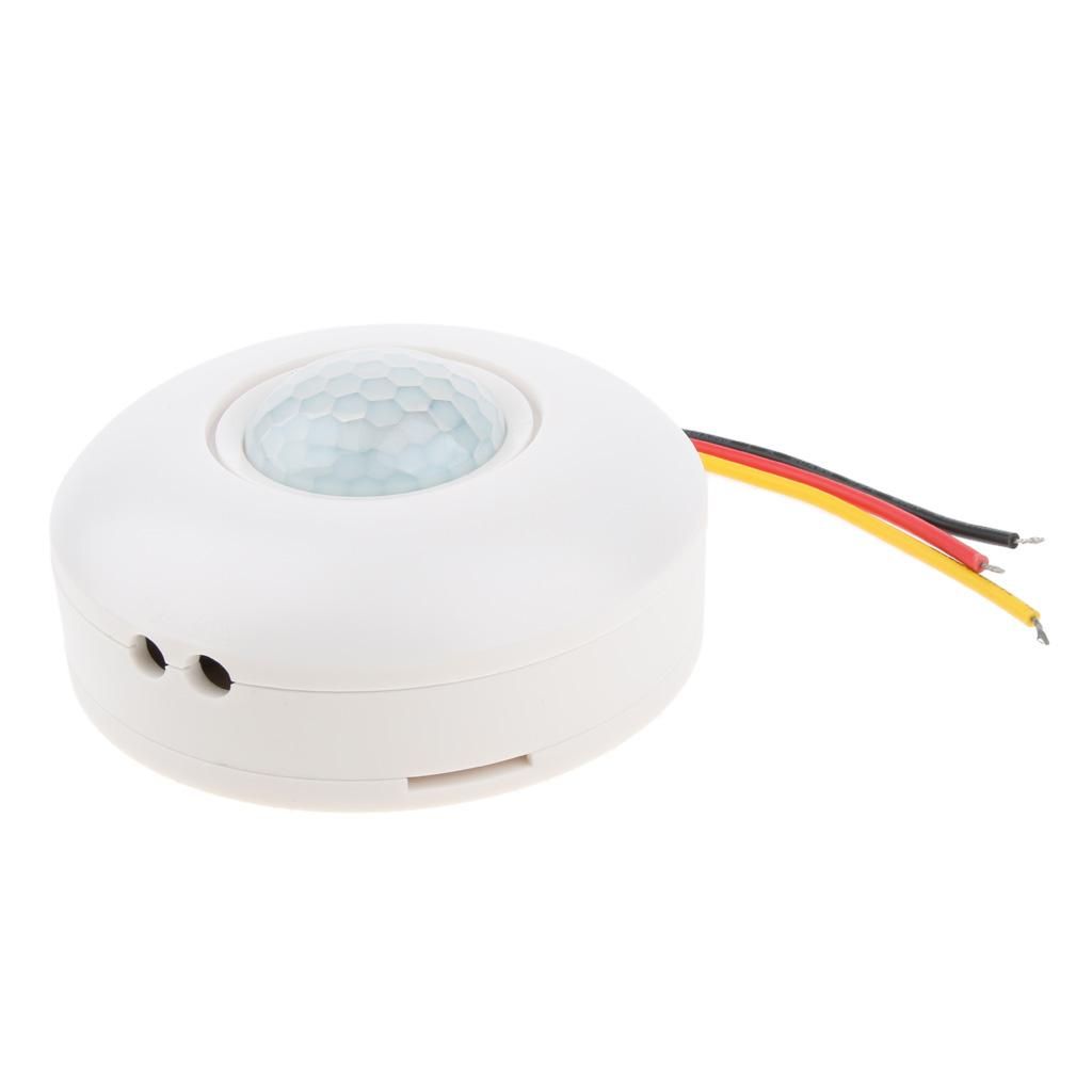 IR Automatic Motion Sensor Lamp Wall Ceiling Light Control Switch 220V