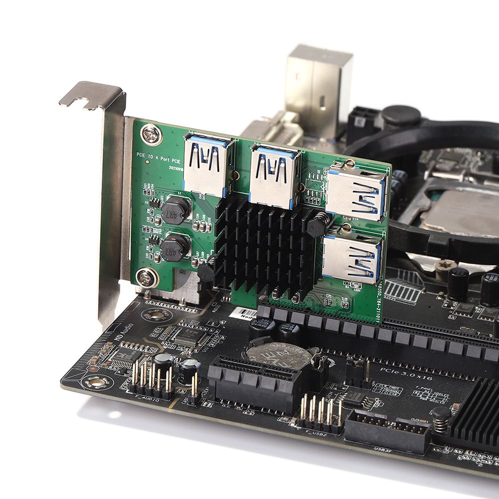 PCI-E X4 To USB3.0 Graphics Card Adapter Board Graphics Card