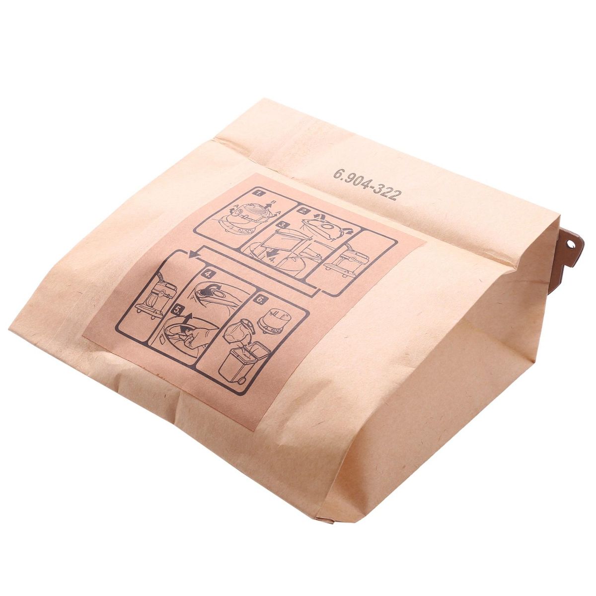 5Pcs/Set Vacuum Cleaner Paper Garbage Dust Bags for KARCHER WD2250 A2004 A2054 MV2 Vacuum Cleaner Machine Accessory