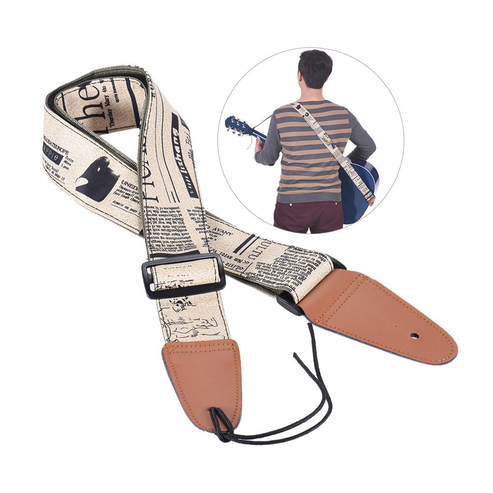 Comfortable Adjustable Guitar Shoulder Strap Synthetic
