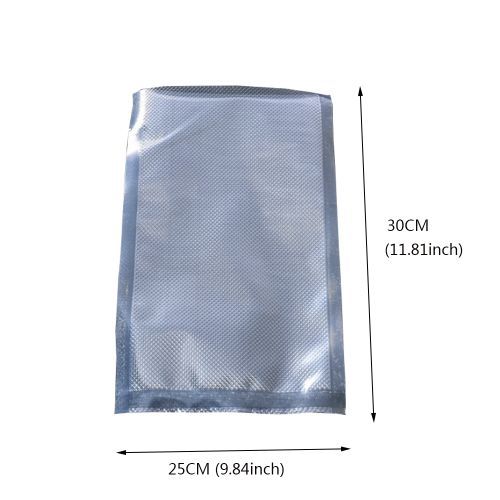 Vacuum Food Sealer Bags Roll Size 30X25cm 100pcs In Pack
