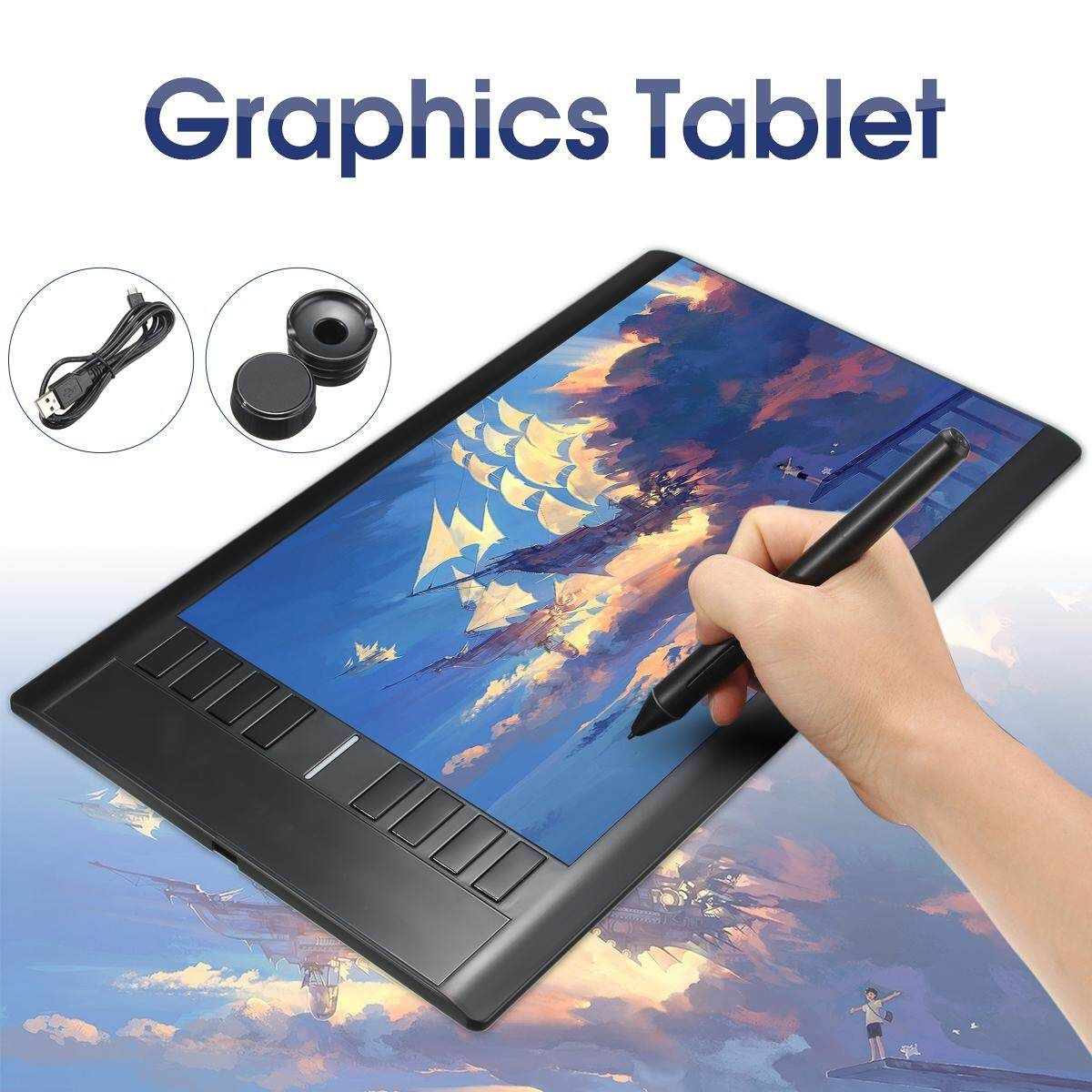 UK UGEE M708 Slim Pro Drawing Graphics Tablet 14x8