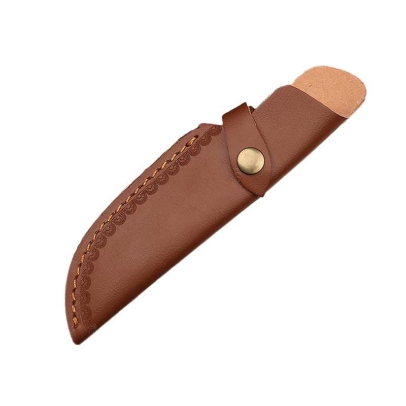 Hot 1pc 22cm  Sheath Leather Sheath  Straight Military