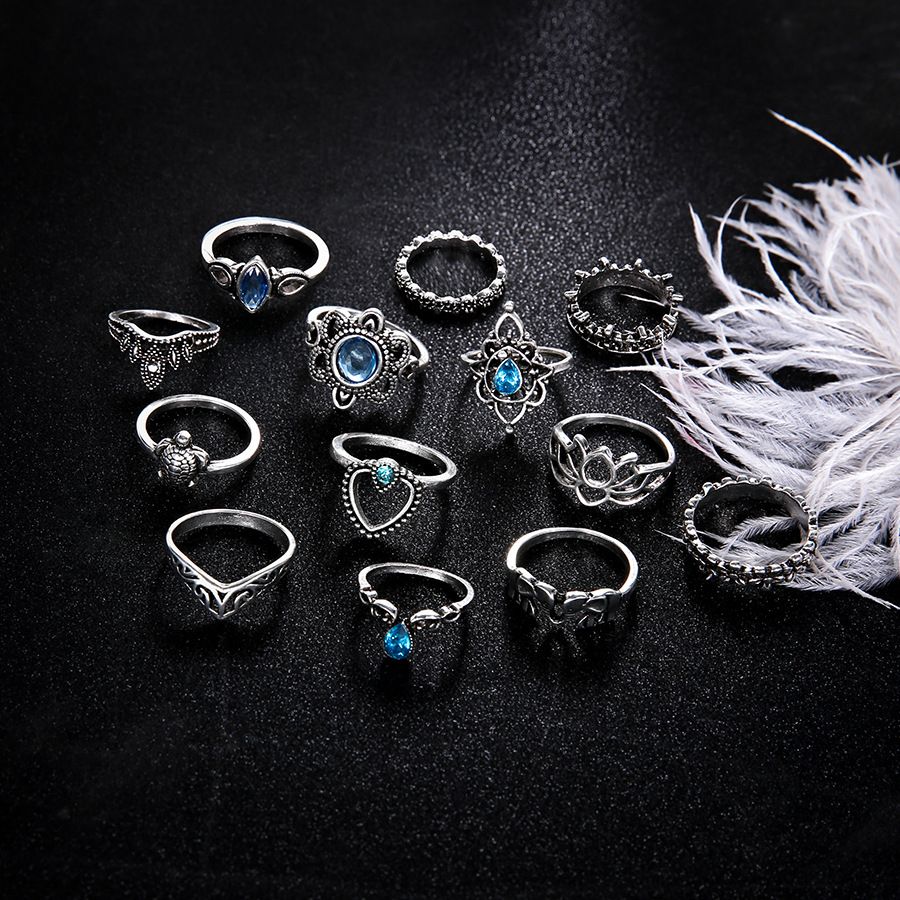 13 In 1 Knuckle Ring Set For Ladies