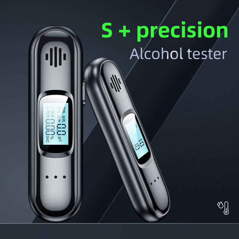 Rechargeable Breathalyzer Professional R Breath Alcohol Tester High Accuracy Digital Breathalyzer