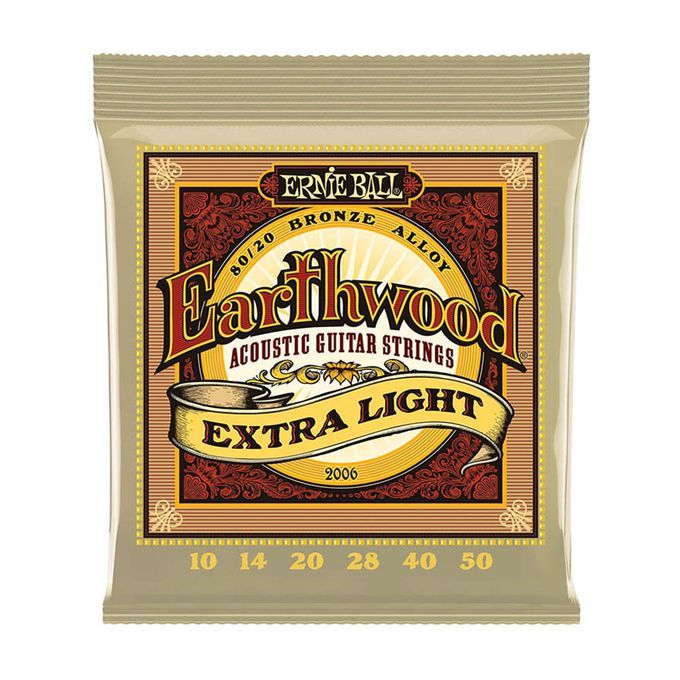 Ernie Ball 2006 Earthwood Extra Light Acoustic Guitar
